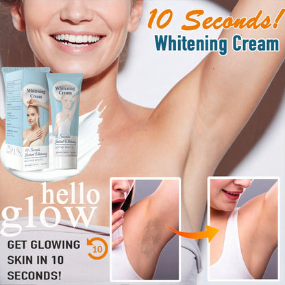 ✨ 10 Seconds Whitening Cream — Instant Brightening in 10 Seconds, Safe for Sensitive Areas