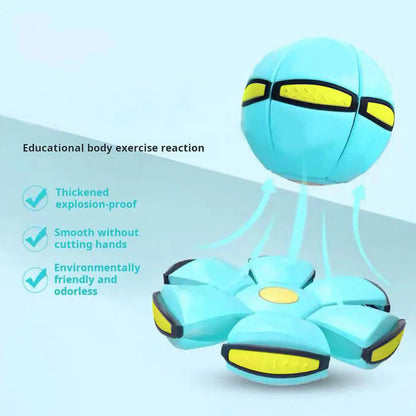🔄🔥Kids’ Magic Metaball — bouncy ball & flying saucer for family and pets🌈