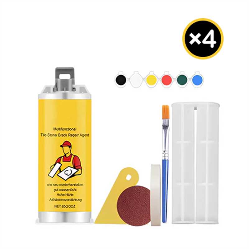 ✏Quick-Drying Tile Repair -🔧 DIY Pro Kit for Cracks & Chips✨