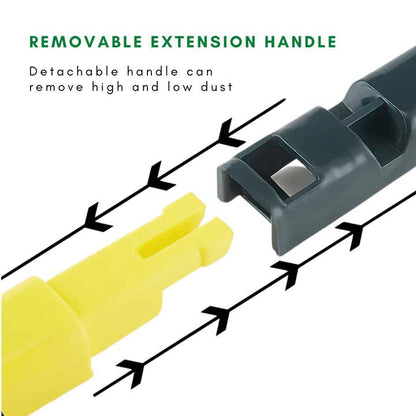 3-in-1 Professional Window Cleaning Tool —Dual-Head Scrubber & Squeegee with Built-in Sprayer