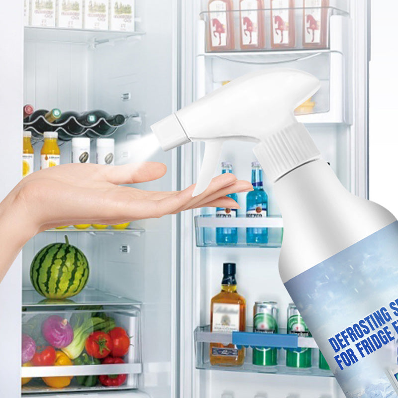 🧊 Discount Price| Defrosting Spray for Fridge Freezer 🎁 Includes Free Spatula