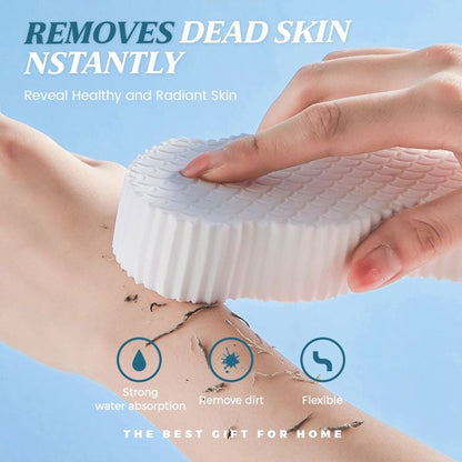 🧼3D Magic Exfoliating Bath Sponge—👶Ultra-Soft PVA, No Body Wash Needed🌟