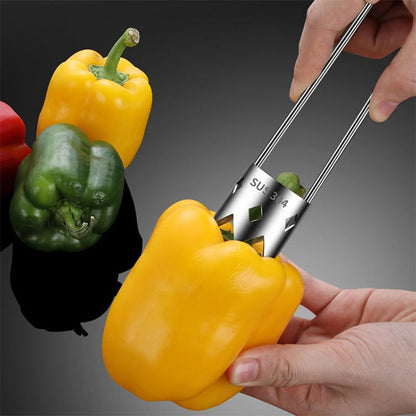 🍎 Universal Fruit Core Remover – ✨Stainless Steel, For Apples, Pears & More🍐
