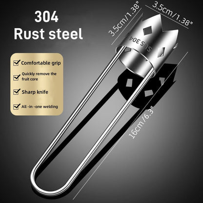 🍎 Universal Fruit Core Remover – ✨Stainless Steel, For Apples, Pears & More🍐