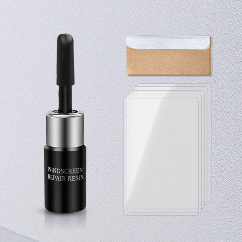 ✨ Professional Glass Repair Kit — Invisible Windshield Crack & Chip Fixer | High-Strength DIY Glass Restoration Tool 🛡️