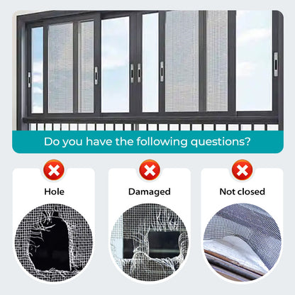 🦟🪟 Self-Adhesive Window Screen Repair Tape — Instant Patch for Tears, Keeps Bugs Out & Air Flowing