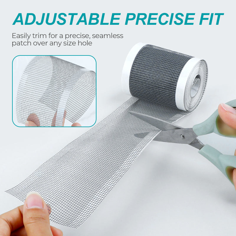 🦟🪟 Self-Adhesive Window Screen Repair Tape — Instant Patch for Tears, Keeps Bugs Out & Air Flowing