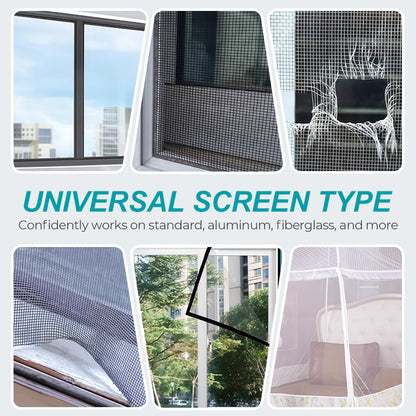 🦟🪟 Self-Adhesive Window Screen Repair Tape — Instant Patch for Tears, Keeps Bugs Out & Air Flowing