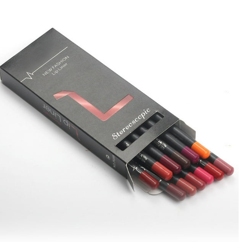💄 All-Day Matte Lip Liner Pencil -Smooth Glide, Locked-in Color, Velvety Matte, Perfect Lip Contour