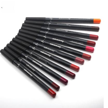 💄 All-Day Matte Lip Liner Pencil -Smooth Glide, Locked-in Color, Velvety Matte, Perfect Lip Contour
