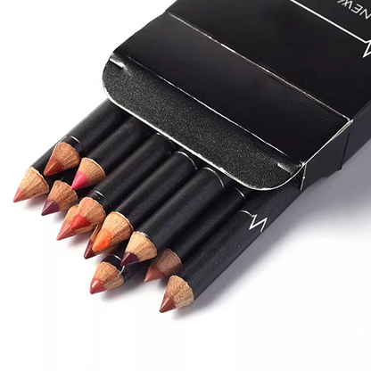 💄 All-Day Matte Lip Liner Pencil -Smooth Glide, Locked-in Color, Velvety Matte, Perfect Lip Contour