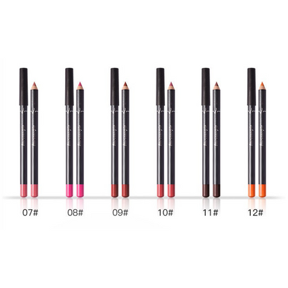 💄 All-Day Matte Lip Liner Pencil -Smooth Glide, Locked-in Color, Velvety Matte, Perfect Lip Contour