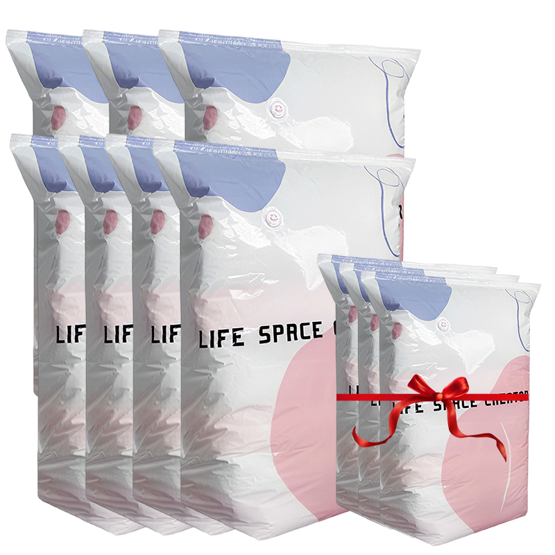 ✨ No-Pump Revolutionary Vacuum Storage Bags —Space-Saving Compression Bags for Bedding & Clothes | Tool-Free Organization Solution 🏠