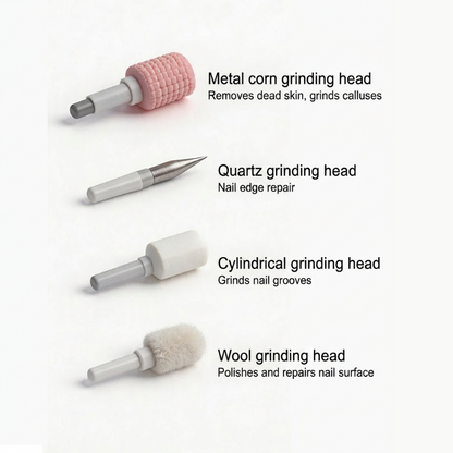 💅 Professional Electric Nail Drill Kit | Effortless Gel Removal & Salon Shaping at Home ✨