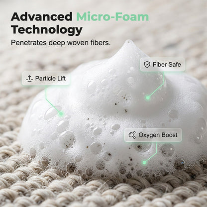 🔥Limited Time Promotion 50% OFF🔥Waterless Carpet Foam Stain Remover with Towel